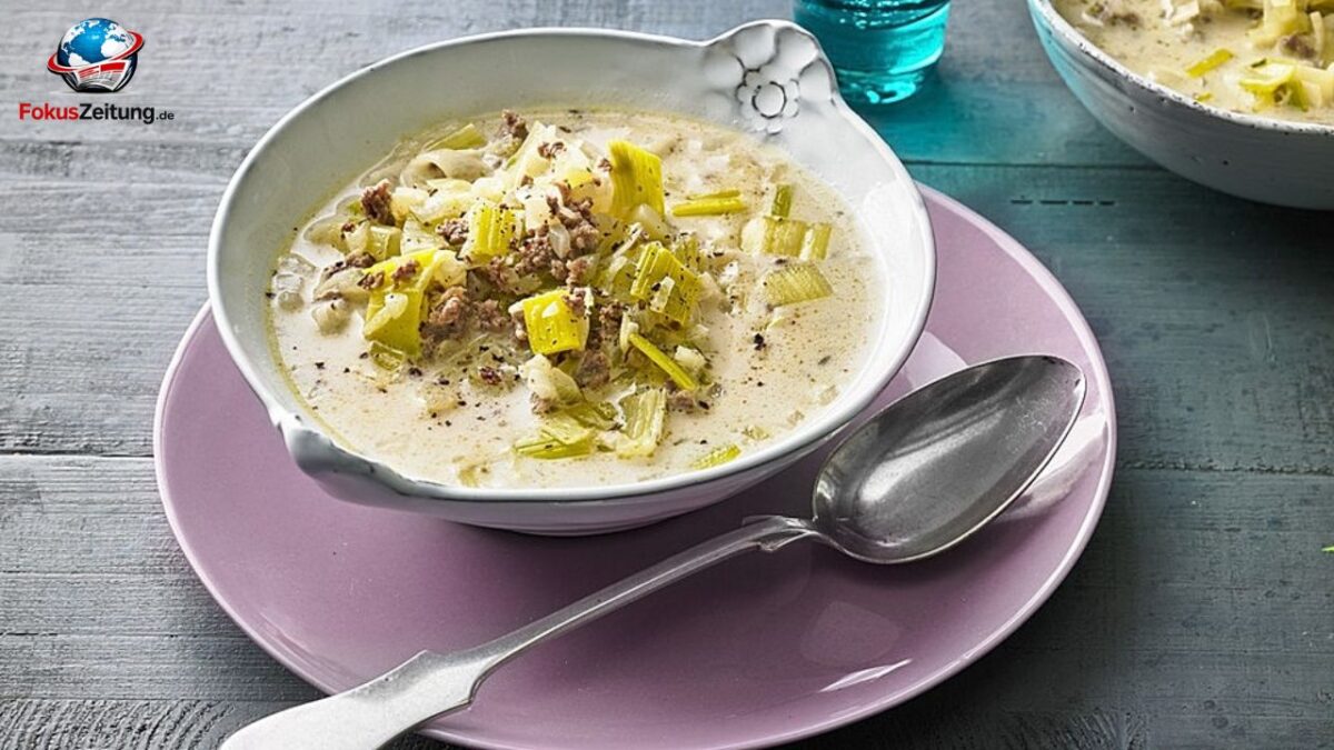 Käse Lauch Suppe