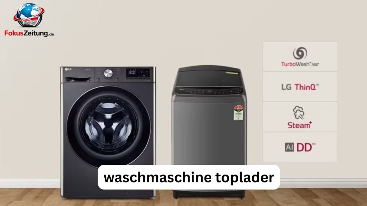 Waschmaschine Toplader