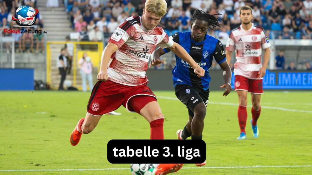 tabelle 3. liga tabelle 3. liga
