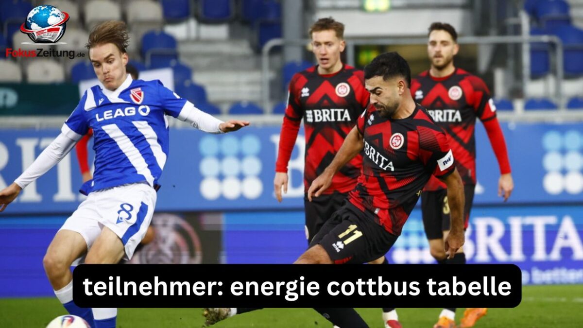 Energie Cottbus Tabelle Energie Cottbus Tabelle